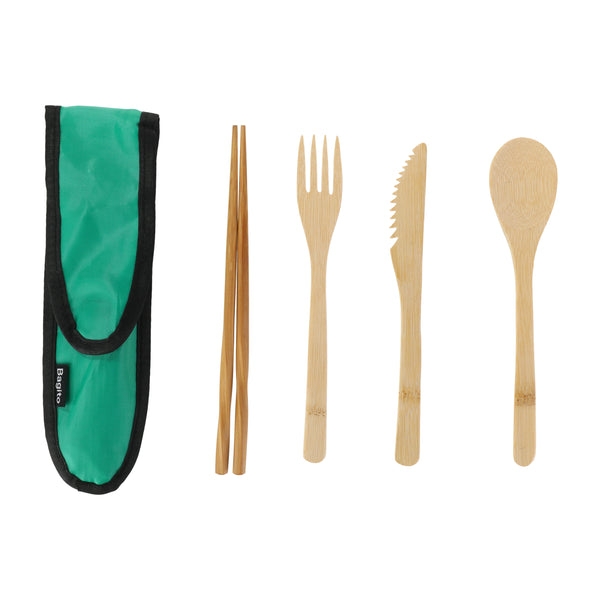 BagitoWare Bamboo Cutlery Set