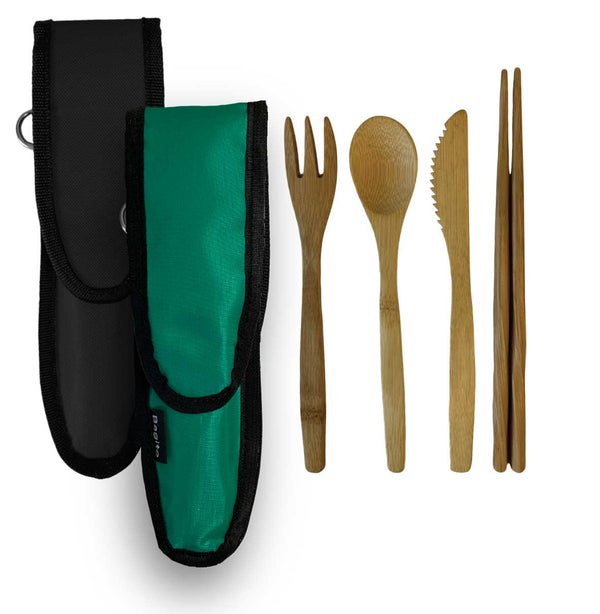 BagitoWare Bamboo Cutlery Set